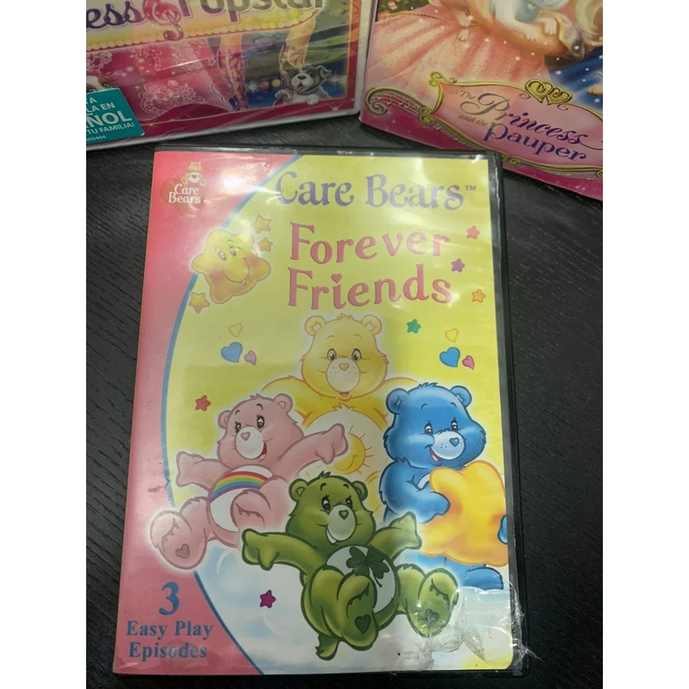 Lot of Barbie and Care Bears Movies